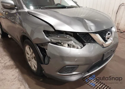 2015 Nissan Rogue Sv из США, поврежденный, VIN KNMAT2MV5FP552249